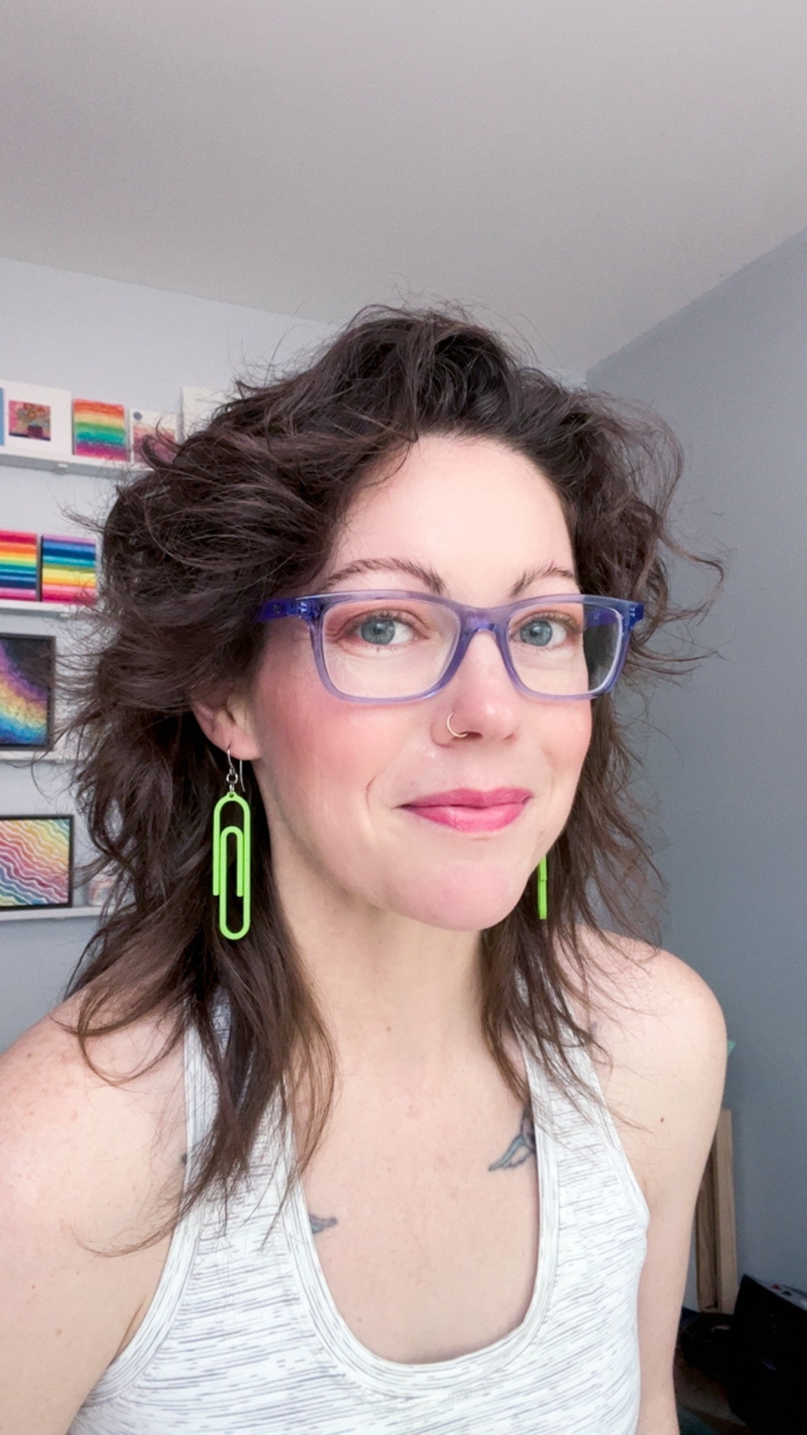 Earrings - Paperclips
