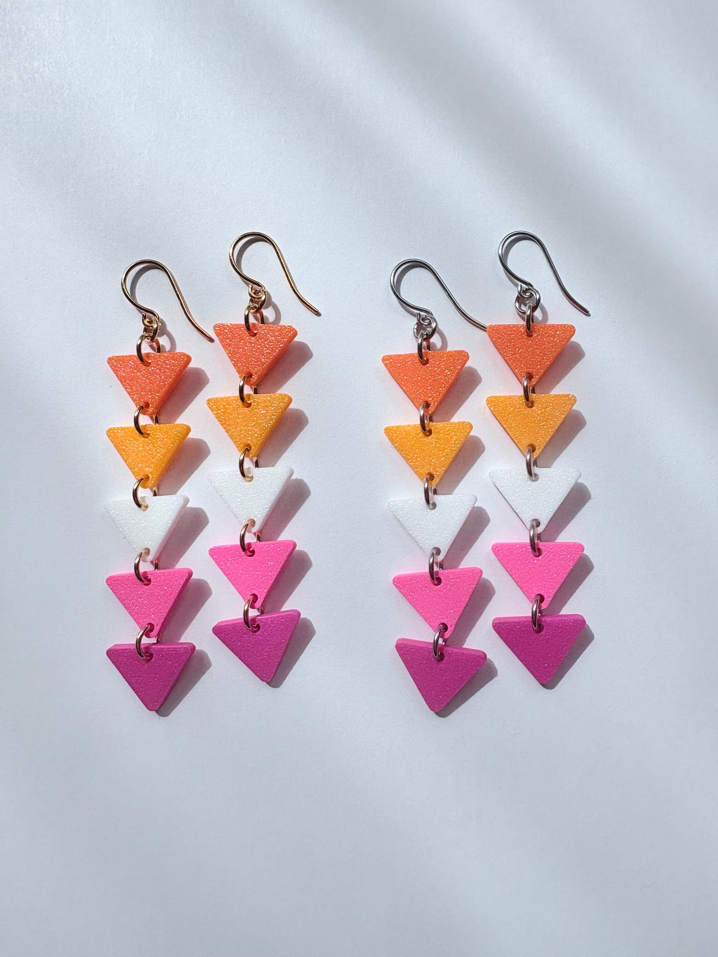 *PRE ORDER* Lesbian Pride Statement Earrings