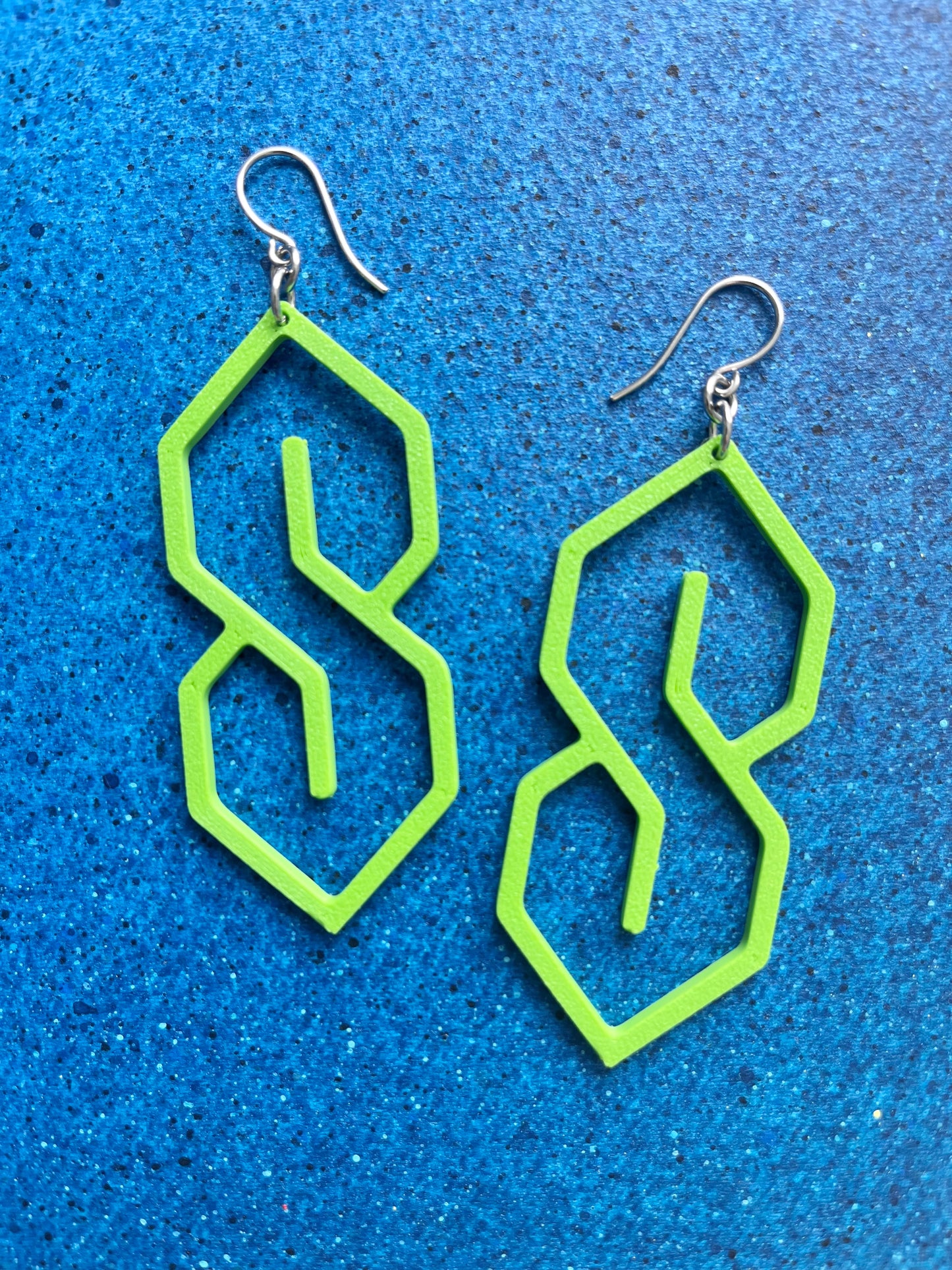 Earrings - Cool 'S'