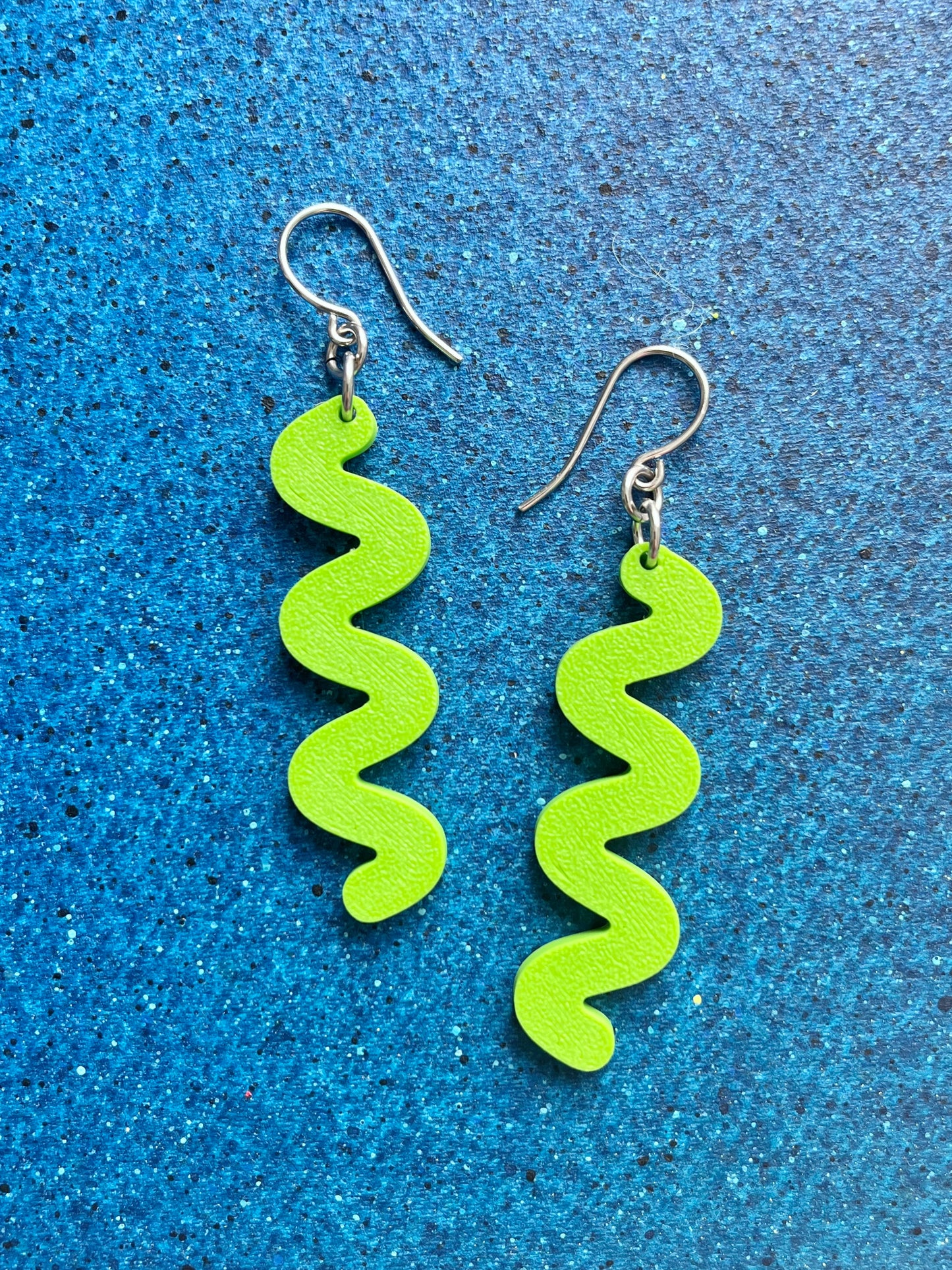 Earrings - Squiggles