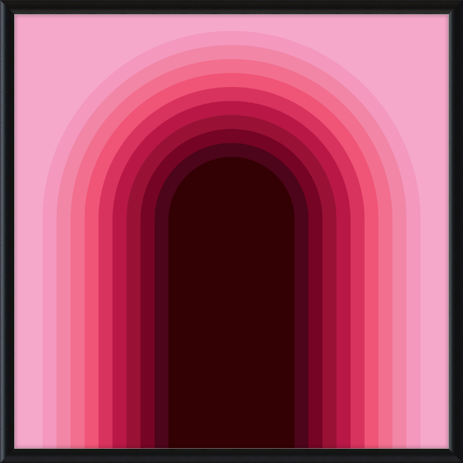 Archway in Viva Magenta