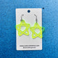 Doodle Star Earrings - Neon Firefly