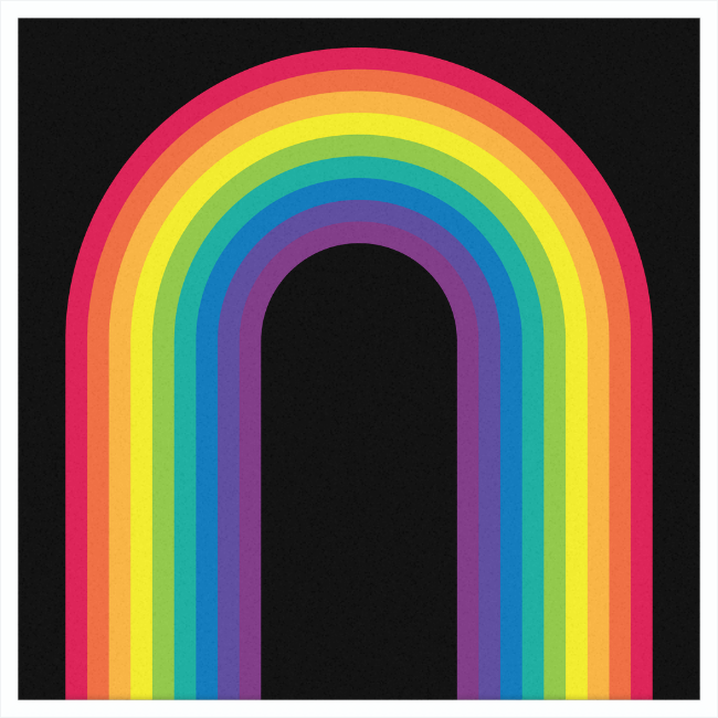 Archway in Classic Rainbow
