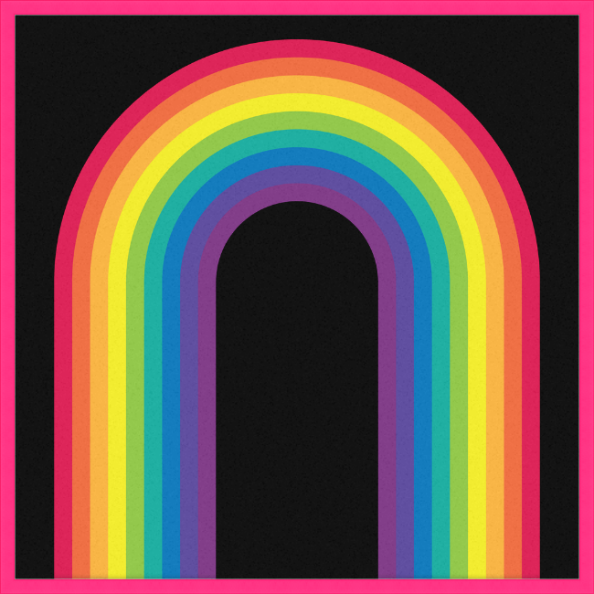 Archway in Classic Rainbow