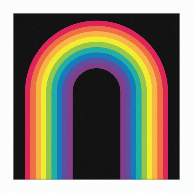 Archway in Classic Rainbow